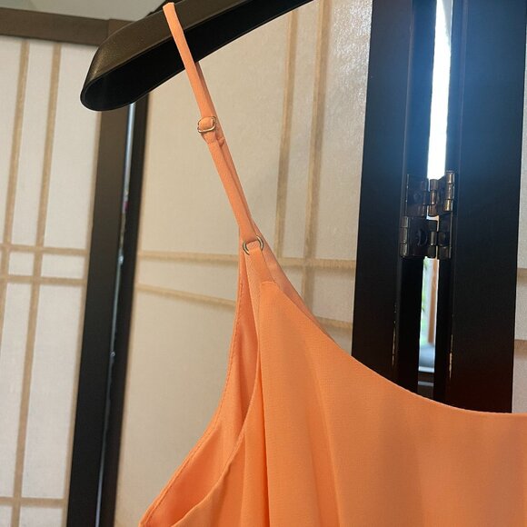 Lush High Low Peach Dress - Picture 3 of 6